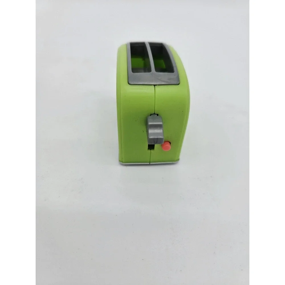 American Girl Green Pretend TOASTER 2.75" Plastic Toy for 18" Dolls - Picture 2 of 5
